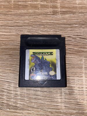 Godzilla: The Series Gameboy Nintendo 1999 Game Boy Color Cartridge Authentic-image