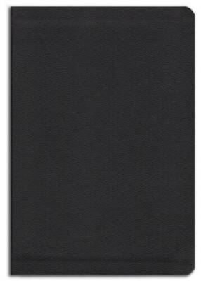 Holy Bible - Giant Print - Black Leathersoft - Red Letter Edition (R - VERY GOOD-image