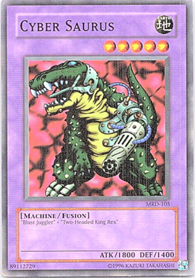 Cyber Saurus MRD-105 Yu-Gi-Oh! Card Unlimited Heavy Play-image