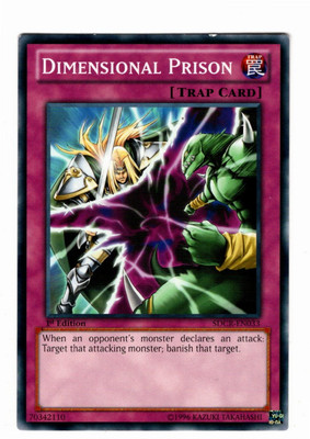 Yugioh- 1X Dimensional Prison - Common - 1st Edition - SDCR-EN033 - Light Play-image