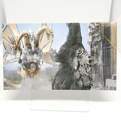 No.99 GOZILLA Card 100 Vol.1 Godzilla VS Mechagodzilla TOHO MOVIE FUTAMI JAPAN-image