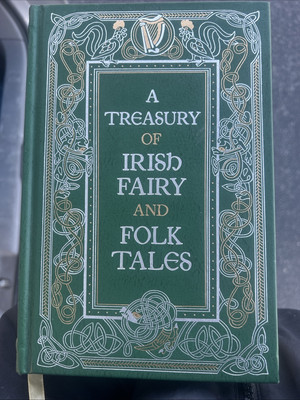 A Treasury of Irish Fairy and Folk Tales Barnes & Noble Leatherbound GOOD-image