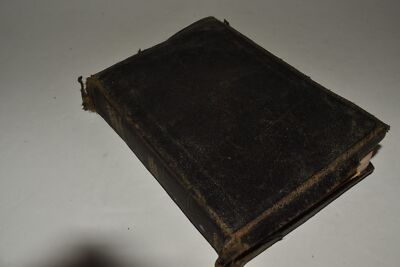 Scofield Reference Edition Holy Bible Genuine Leather 1917 Oxford  (CCY77)-image