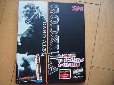Godzilla TCG Trading Card Album 1995 Showa Retro Tokusatsu Anime Collecion RARE-image