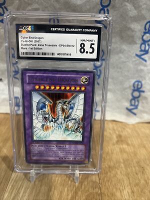 YUGIOH Cgc  10 Cyber End Dragon 1st Edition CRV-EN036 Ultra Rare-image