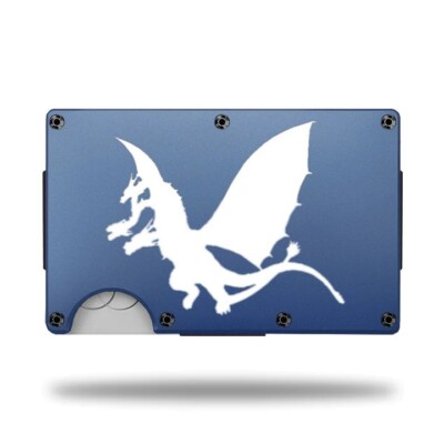 Custom Laser Engraved Wallet - GODZILLA KING GHIDORAH - GREAT GIFT WALLET-image