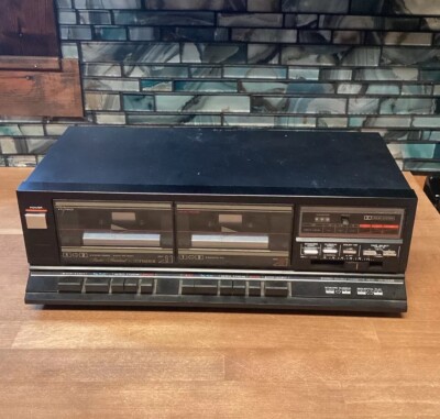 Studio-Standard By Fisher, Stereo Double Cassette Deck, CR-W229 Vintage -  Music-image