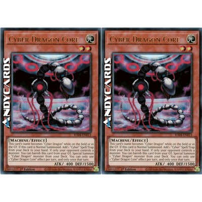 CYBER DRAGON CORE 2x (Cyber Dragon Core) • Ultra R • RA04 EN013 • 1Ed • Yugioh!-image