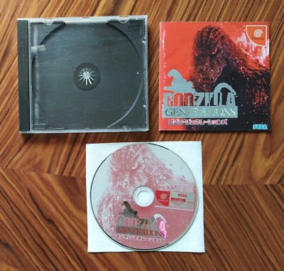 Godzilla Generations Sega Dreamcast NTSC JAPAN Combined Shipping-image