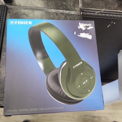 Fisher Peak Wireless Headphones Bluetooth Over The Ear Headphones Made In USA-image