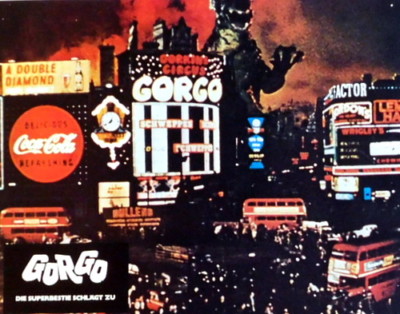 Godzilla GORGO lobby card set 20 original vintage stills RR 1973-image