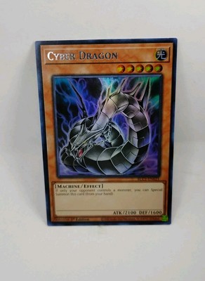 YU-GI-OH! Cyber Dragon. BLC1-EN020. 1st Edition Ultra Rare Card. TCG CCG Yugioh-image
