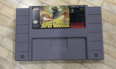 Super Godzilla (Super Nintendo Entertainment System, 1993) Authentic SNES-image