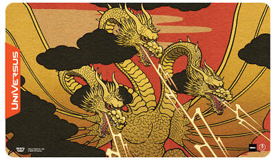 UVS Godzilla - King Ghidorah Playmat-image