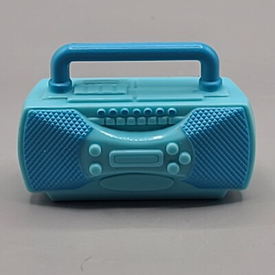 Fisher Price Loving Family Dollhouse Blue Radio Stereo Boombox -image