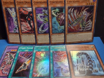 Yu-Gi-Oh: Cyber Strike 10 Card Set-image