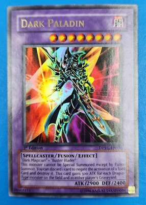 Yu-GI-Oh! Dark Paladin 1St Edition DPYG-EN016 1996-image