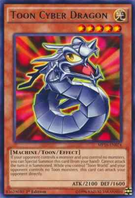 Toon Cyber Dragon	- MP16-EN074 - Rare - 1st Edition Yugioh-image