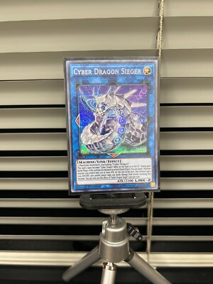 *** CYBER DRAGON SIEGER *** PRISMATIC SECRET RARE MP19-EN108 YUGIOH! -image