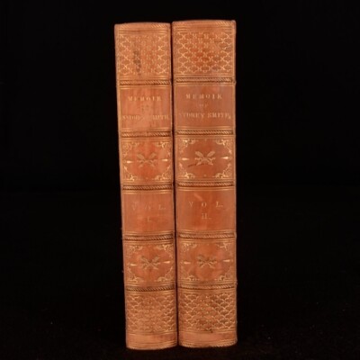 1855 2vols A Memoir of The Reverend Sydney Smith By His Daughter Lady Holland-image