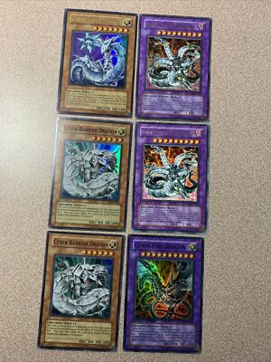 Chimeratech Overdragon POTD-EN034 1st NM + Cyber End & Laser & Barrier(x 2) READ-image
