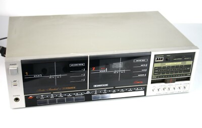Vintage Fisher CR-W77 Stereo Double Dual Cassette Deck Studio-Standard -image