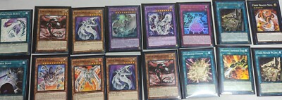 Yugioh Card Lot 1st Edition Set Of 16 With Sleeves Cyber Dragon Support  #1-image