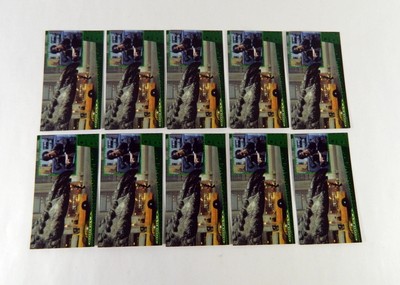 Lot of (10) 1998 Inkworks Godzilla: The Movie Supervue #P1 Promo Cards-image