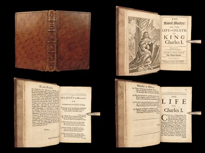 1684 King Charles I England Royal Martyr Perrinchief Queen Anne London Royalist-image