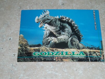Anguirus #43 Godzilla TRADING  CARD 1995 amada very rare japanese-image