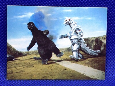 Terror of Mechagodzilla  Mini menko card 2.5 in No.145 TOHO 1970's Japanese F/S-image