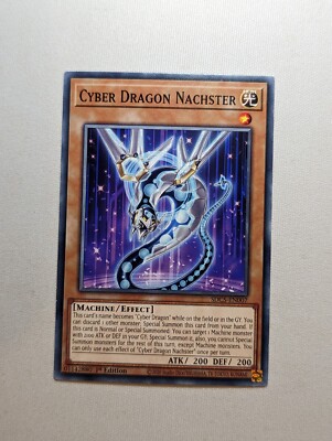 YUGIOH SDCS-EN007 Cyber Dragon Nachster Common 1st Edition-image