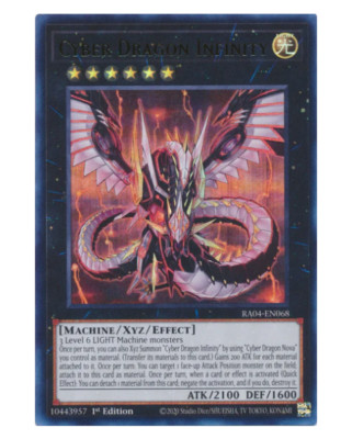 x3 Cyber Dragon Infinity - RA04-EN068 - Ultra Rare Stampede-image