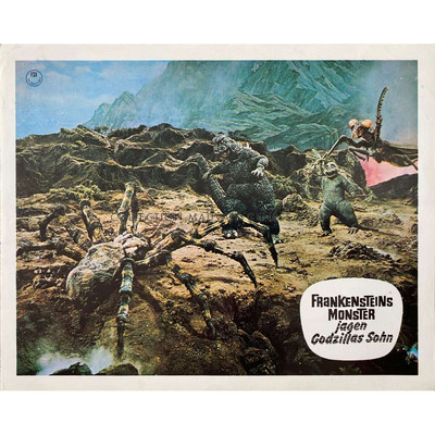 SON OF GODZILLA Lobby Card N05 - 9,25x11,75 in. - 1971 - Jun Fukuda, Tadao Takas-image