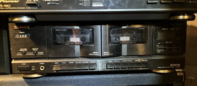 Vintage Fisher CR-W685 Studio Series Recording Dual Cassette Deck Stereo -TESTED-image