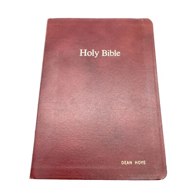 Holman KJV Giant print Bible bonded leather References Concordance red letter-image