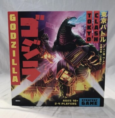 Funko Games: Godzilla - Tokyo Clash Strategy Multicolored Board Game New Sealed-image