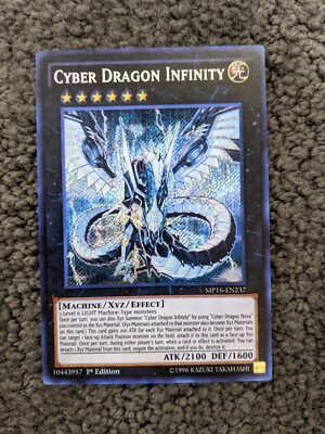 Cyber Dragon Infinity MP16-EN237 1st Edition Colorless Secret Rare Yugioh U-V-Oh-image