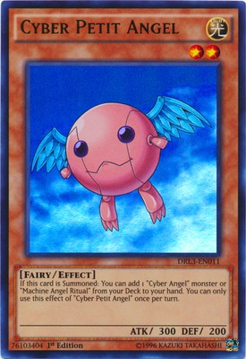 1x (EX) Cyber Petit Angel - DRL3-EN011 - Ultra Rare - 1st Edition  YuGiOh-image