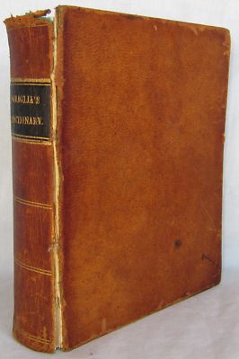 ITALIAN POCKET DICTIONARY ENGLISH GRAMMAR GRAGLIA 1848-image