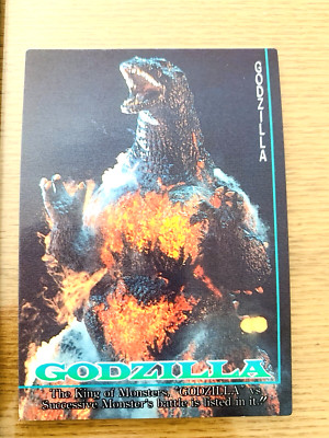 Godzilla 1995  CARD No.98  TOHO Retoro Card  From Japan  D-20-image