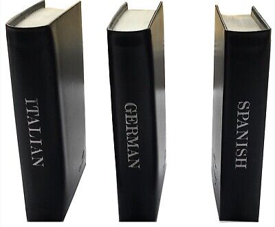 Vintage Spanish, German and Italian Mini Dictionaries from a Concorde Flight-image
