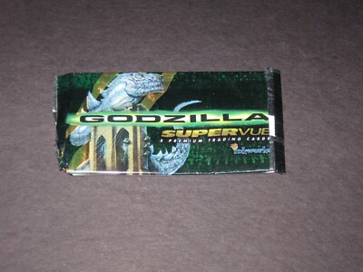 GODZILLA Supervue - 1998 Inkworks (1) Premium Trading Card Foil Pack-image