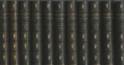 Memoirs of Court England 11 Vol Limited Ed Leather John H Jesse 14/150-image