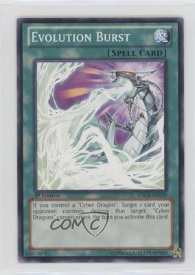 2014 Yu-Gi-Oh! Cyber Dragon Revolution 1st Edition Evolution Burst 0y59-image
