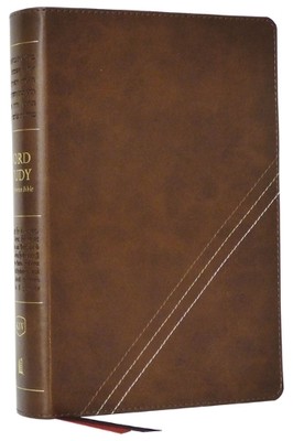 Thomas Nelson KJV, Word Study Reference Bible, Leath (Leather Bound) (UK IMPORT)-image