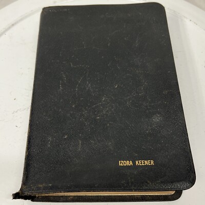 Holman Verse Reference Jewel Holy Bible Old/New Test. Red Ltr. Concordance 1970s-image