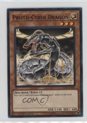 2017 Yu-Gi-Oh! Legendary Decks 1st Edition Proto-Cyber Dragon #LEDD-ENB05 3g6-image