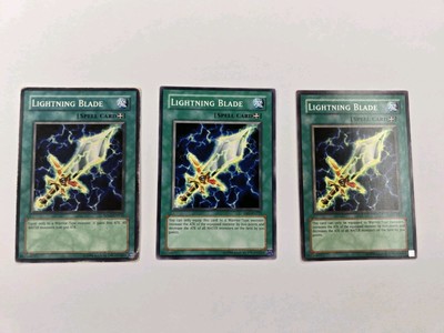 Lightning Blade - LON-022 DB1 RP02 Common Unlimited Yugioh HP-image