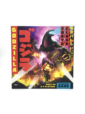 GODZILLA TOKYO CLASH STRATEGY BOARD GAME BRAND NEW In Box FUNKO GAMES Fast Ship.-image